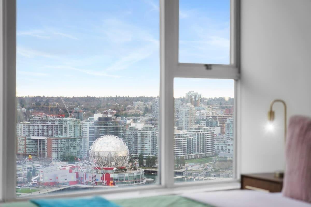 Dazzling Condo By Stadium Downtown With Free Parking Vancouver Exterior foto